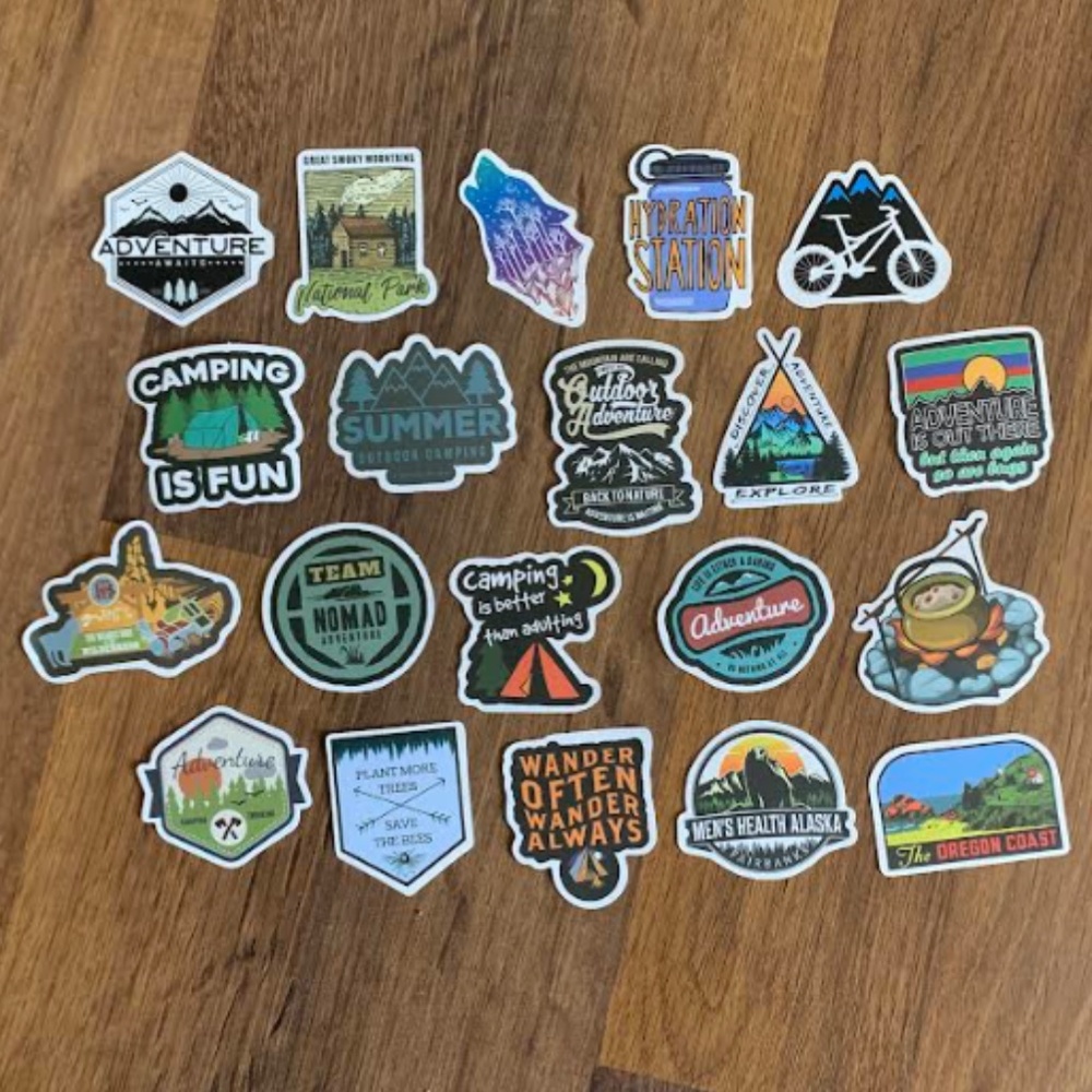 20 Travel Stickers